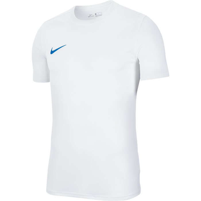 Nike Park VII Shirt Short Sleeve in White/Royal Blue