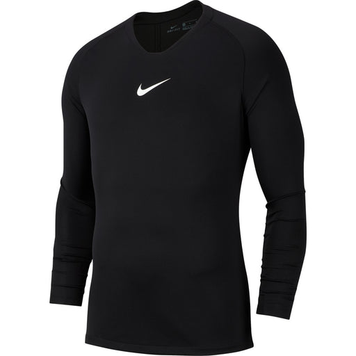 Nike Park First Layer Shirt Long Sleeve in Black/White