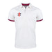 Gray Nicolls Pro Performance V2 Short Sleeve Cricket Shirt in ivory/maroon