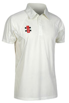Gray Nicolls Storm Short Sleeve Cricket Shirt in ivory