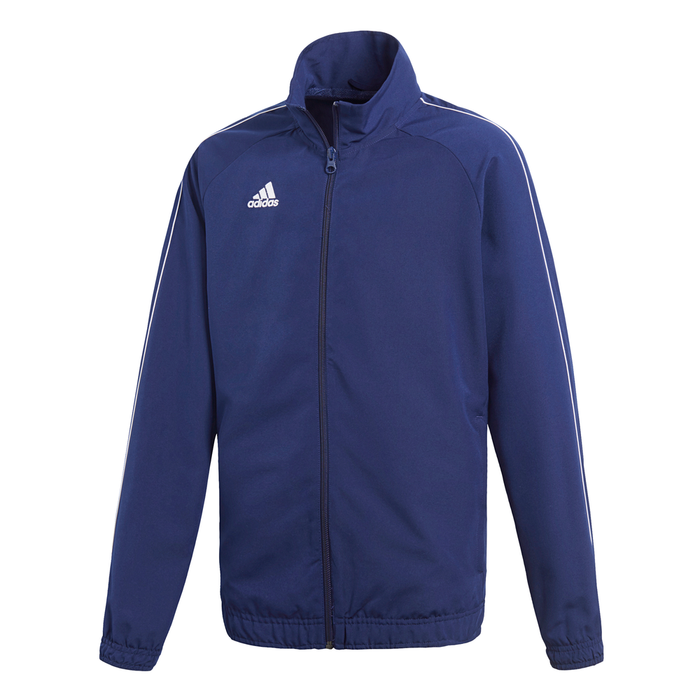 Adidas core 18 polyester jacket best sale