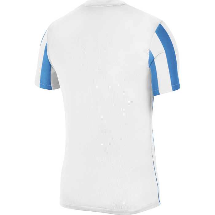 Nike Striped IV Shirt Short Sleeve in White/University Blue/Black