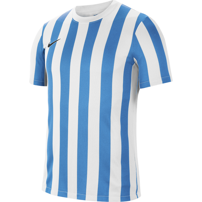 Nike Striped IV Shirt Short Sleeve in White/University Blue/Black