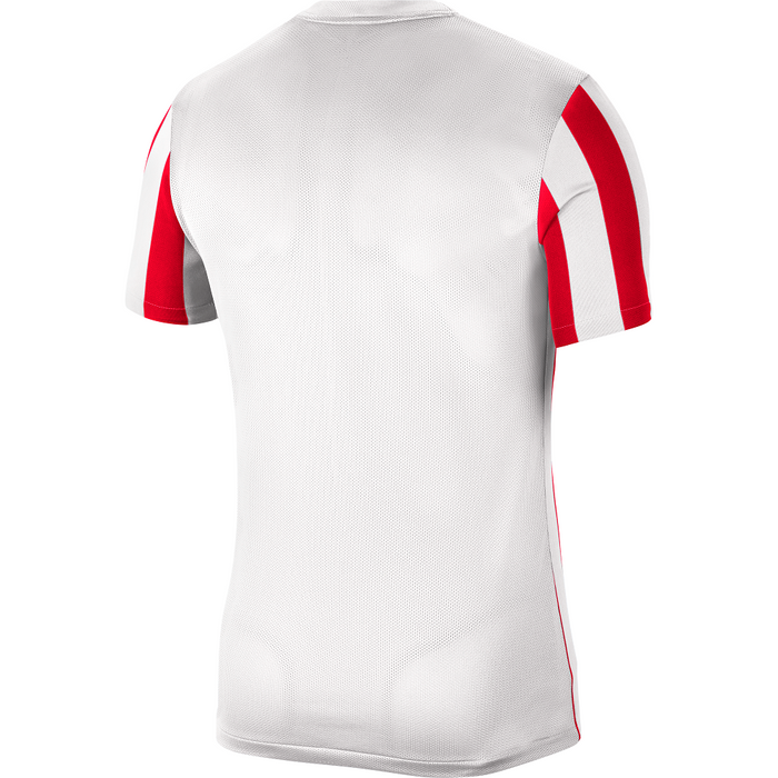 Nike Striped IV Shirt Short Sleeve in White/University Red/Black