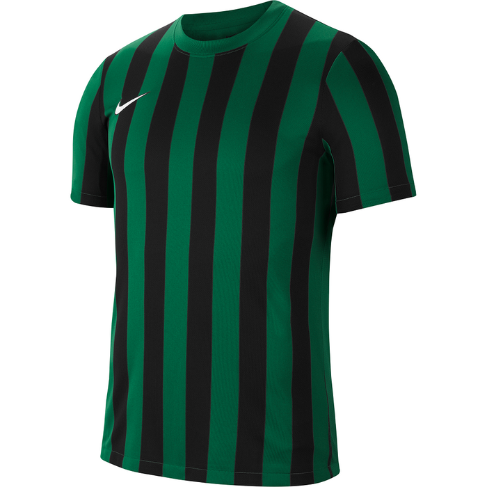 Nike Striped IV Shirt Short Sleeve in Pine Green/Black/White