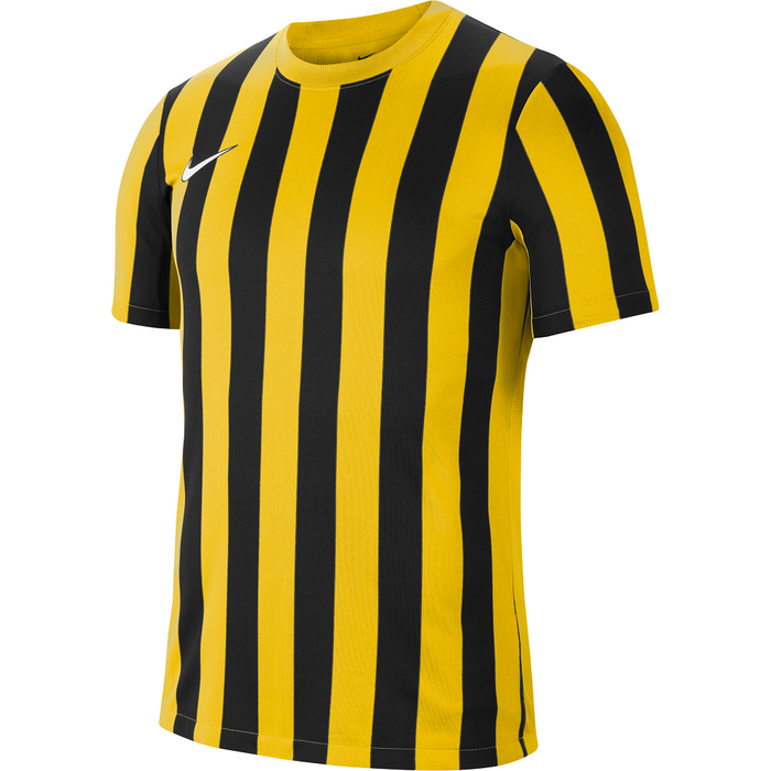 Nike Striped IV Shirt Short Sleeve in Tour Yellow/Black/White