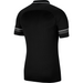 Nike Academy 21 Polo Short Sleeve Black/White/Anthracite/White Back