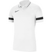 Nike Academy 21 Polo Short Sleeve White/Black/Black/Black