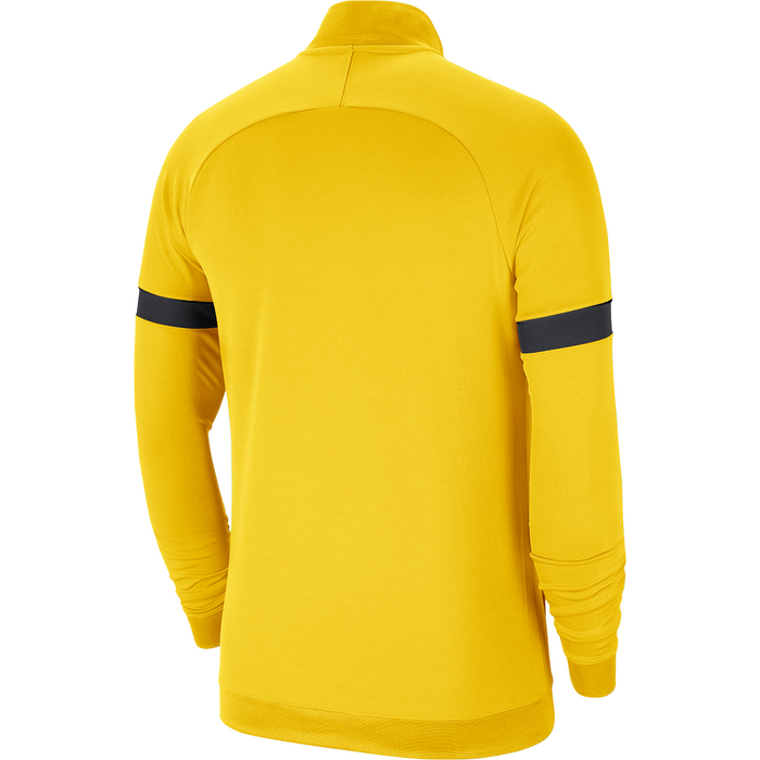 Nike Academy 21 Track Jacket Tour Yellow/Black Back