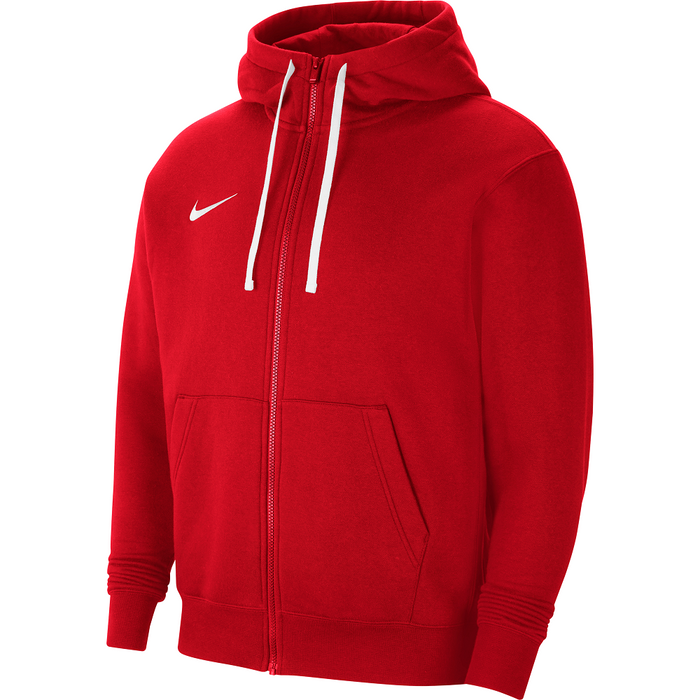 Red nike store hoodie