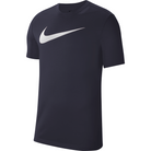 Nike Dri FIT Team Club 20 Logo Tee in Obsidian/White
