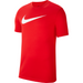 Nike Dri FIT Team Club 20 Logo Tee in University Red/White