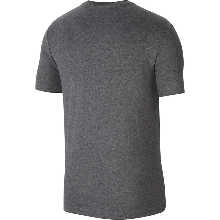 Nike Park 20 Short Sleeve Tee Charcoal Heathr/White Back