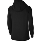 back of Nike Park 20 Full Zip Hoodie Womens in Black/White