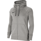 Nike Park 20 Full Zip Hoodie Womens in DK Grey Heather/Black