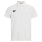 Canterbury Short Sleeve Cricket Shirt in cream