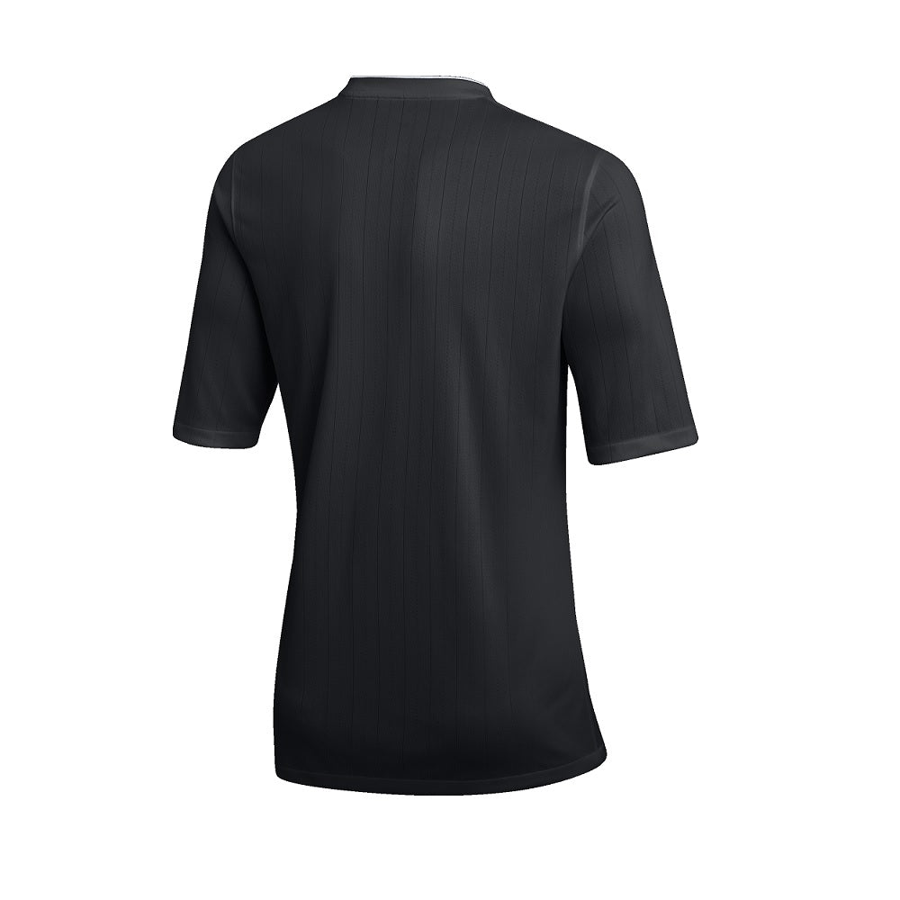 back of Nike Dri-Fit Referee II Jersey Short Sleeve in black