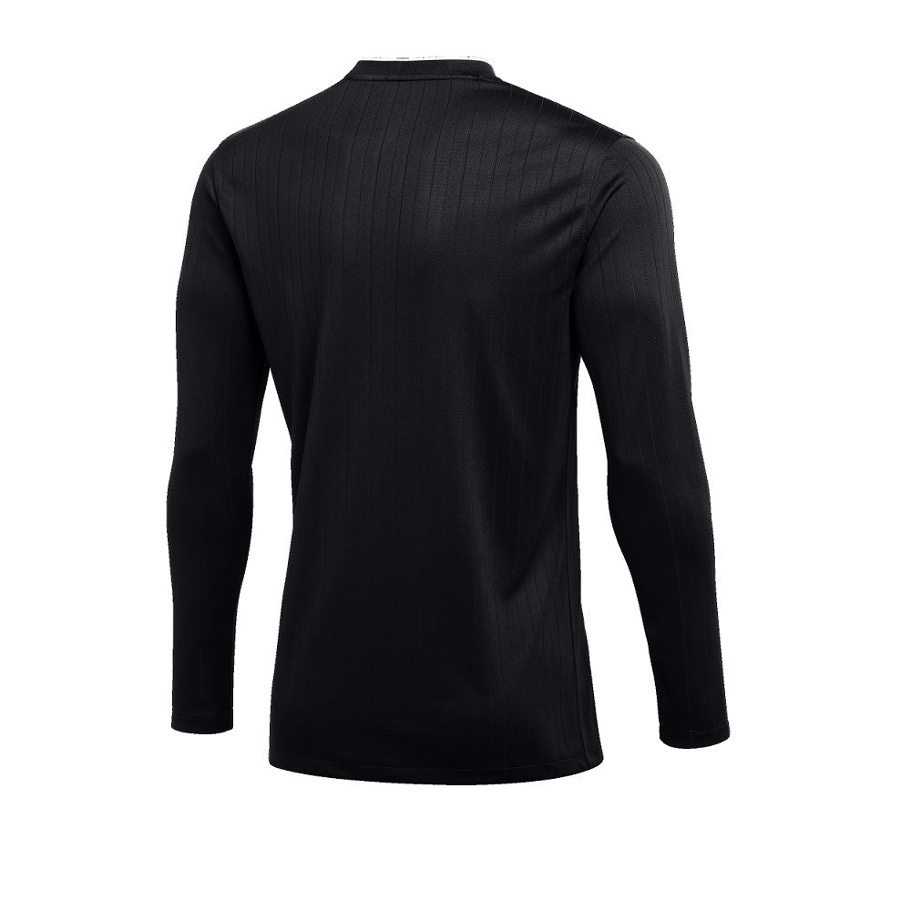 back of Nike Dri-Fit Referee II Jersey Long Sleeve in black