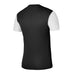 back of Nike Dri-Fit Tiempo Premiere II Jersey Short Sleeve in black/white