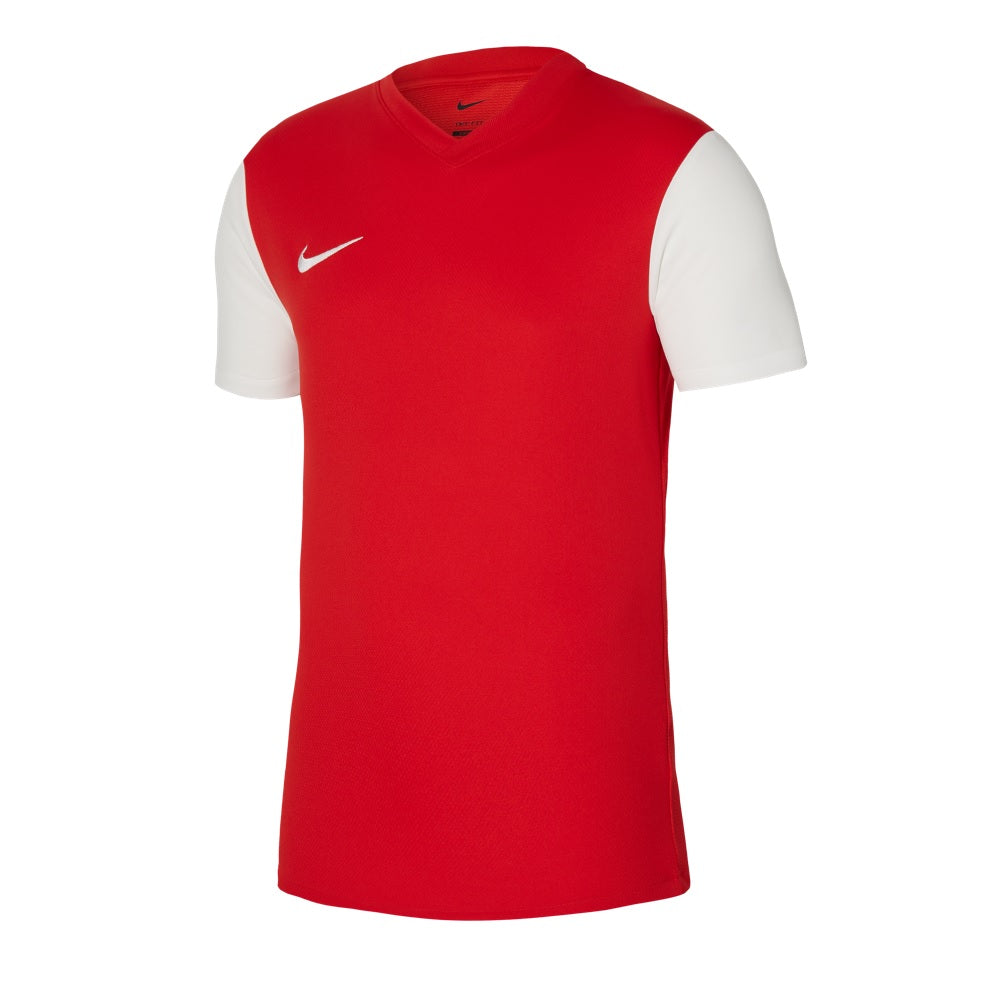 Nike Dri-Fit Tiempo Premiere II Jersey Short Sleeve in university red/white