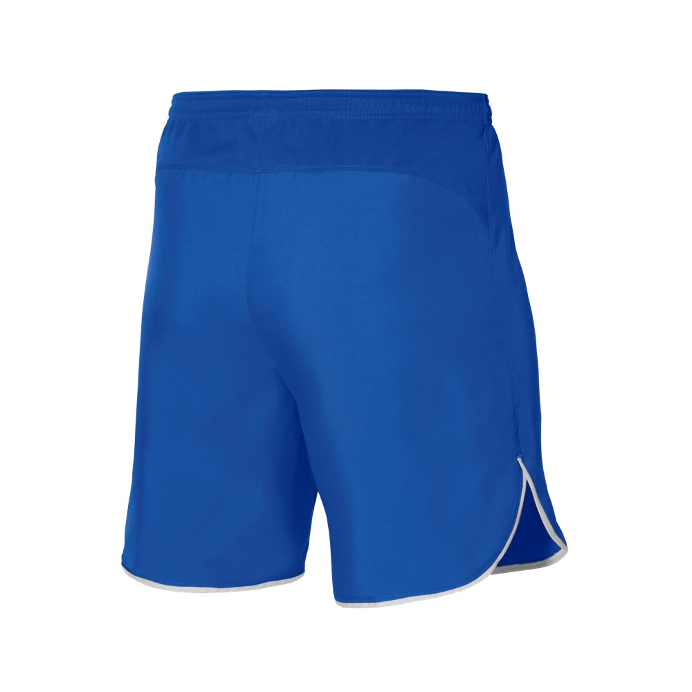 back of Nike Dri-Fit Laser V Shorts in royal blue