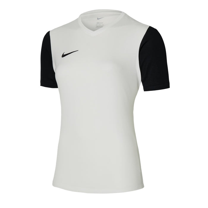 Nike Dri-Fit Tiempo Premiere II Jersey Short Sleeve Women's in white/black
