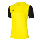 Nike Dri-Fit Tiempo Premiere II Jersey Short Sleeve Women's in tour yellow/black