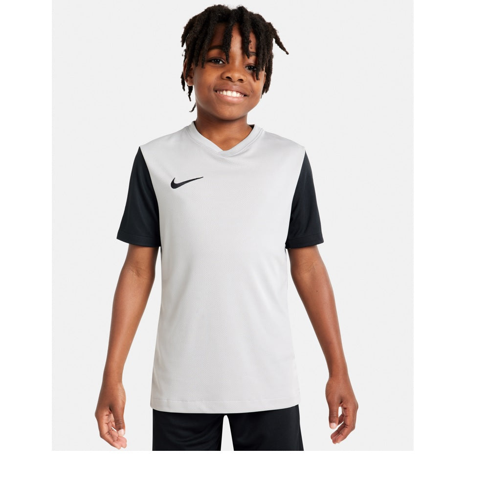 Nike Dri-Fit Tiempo Premiere II Jersey Short Sleeve in white/black