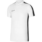 Nike Dri FIT Academy 23 Short Sleeve Polo in White/Black