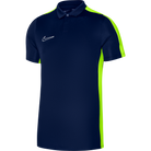 Nike Dri FIT Academy 23 Short Sleeve Polo in Obsidian/Volt