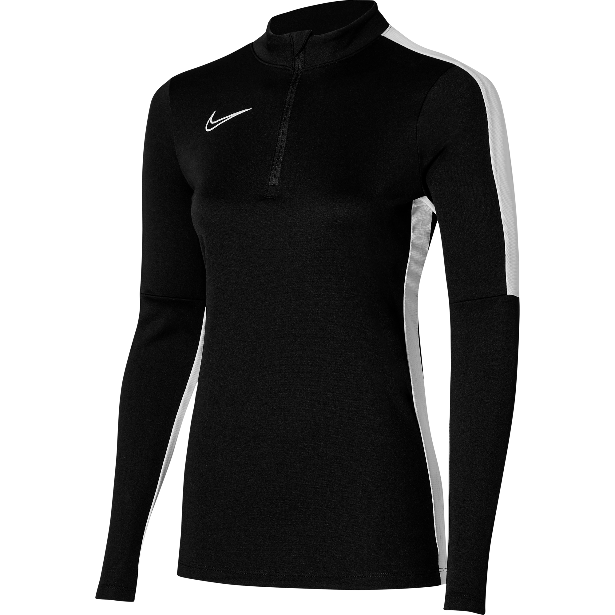 nike black half zip women's