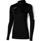 Nike Dri FIT Academy 23 1/4 Zip Women's Drill Top in black