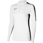 Nike Dri FIT Academy 23 1/4 Zip Women's Drill Top in White/Black