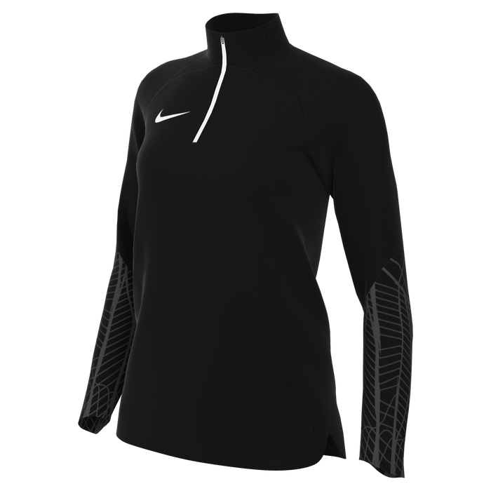 Nike Dri FIT Strike 23 1/4 Zip Women's Drill Top in black