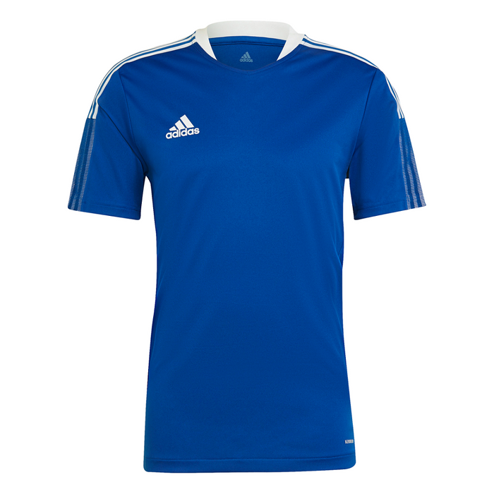 Blue adidas cheap training top