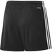 back of Adidas Squadra 21 Women's Shorts in black