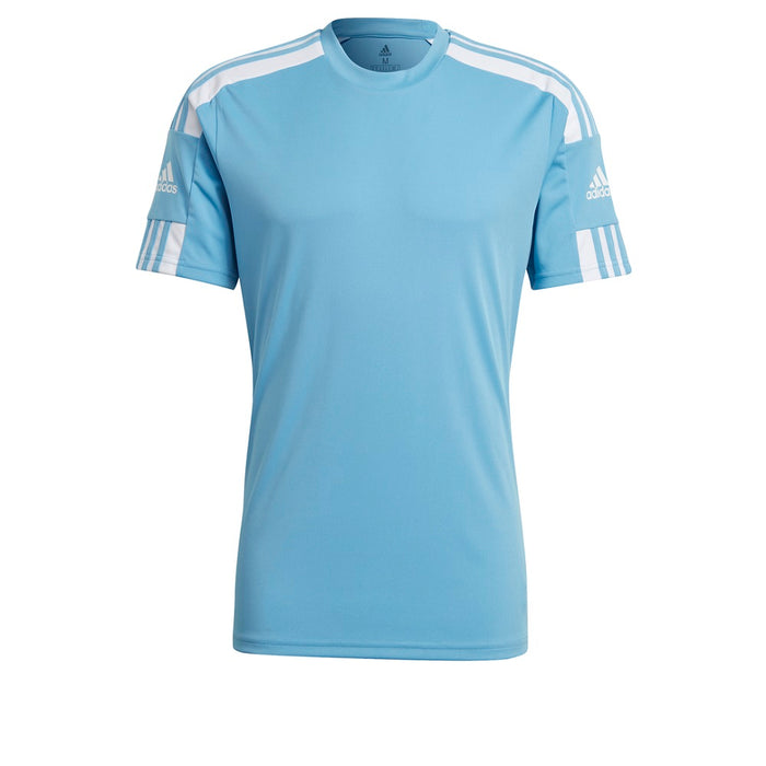and blue jersey