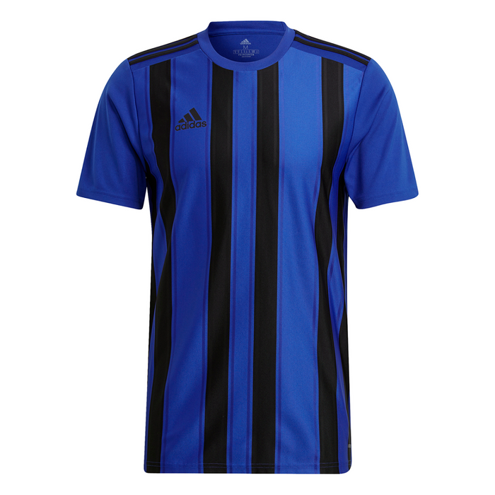 Adidas blue hot sale striped shirt