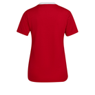 back of Adidas Entrada 22 Shirt Women's in team power red