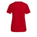back of Adidas Entrada 22 Shirt Women's in team power red
