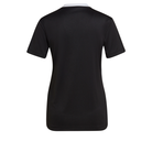 back of Adidas Entrada 22 Shirt Women's in black