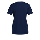 back of Adidas Entrada 22 Shirt Women's in team navy blue