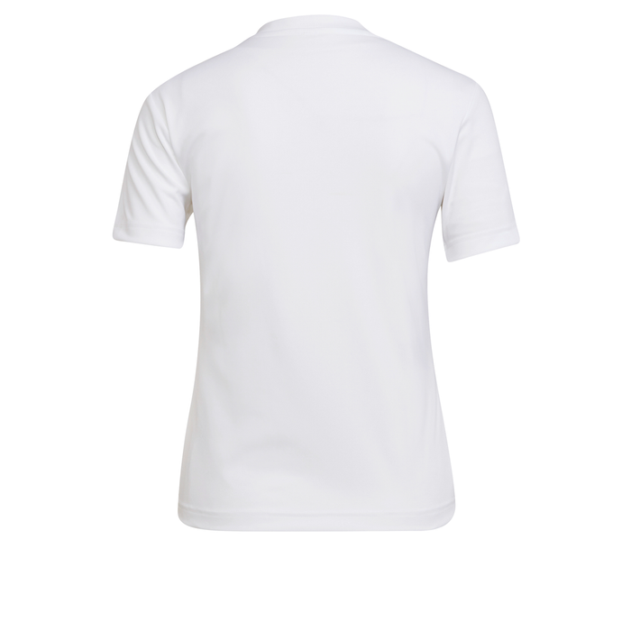 back of Adidas Entrada 22 Shirt Women's in white