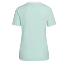 back of Adidas Entrada 22 Shirt Women's in clear mint