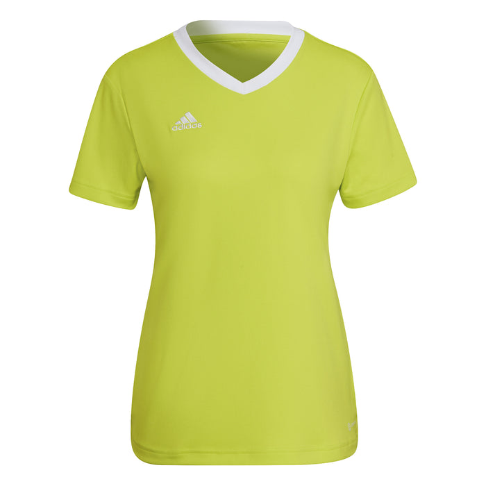 Adidas Entrada 22 Shirt Women's in semi sol yellow