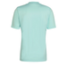back of Adidas Entrada 22 Graphic Shirt in clear mint and team grey four