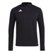 Adidas Tiro 1/4 Zip Track Top in Black