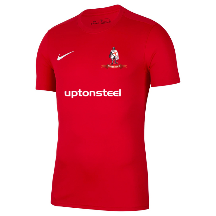 Rothley Park CC Junior Short Sleeve Shirt Red