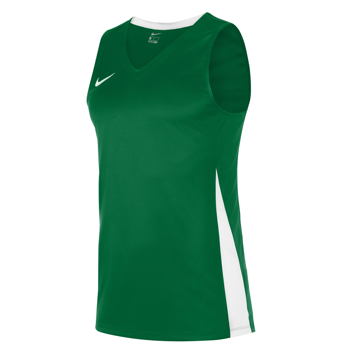 Nike Basketball Jersey in Pine Green/White