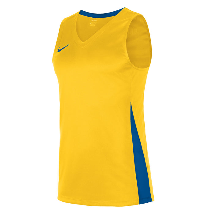 Nike Basketball Jersey in Tour Yellow/Royal Blue